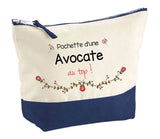 Pochette Trousse Fête des Mères Fêtes des Pères Mamie Papi Famille Idée Cadeau anniversaire Noël Travail Boulot Métier Départ Retraite Collègue Femme Homme