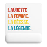 Tapis de souris ergonomique avec repose-poignet, accessoire bureau pour femme et homme, fête des pères, cadeau pas cher, idée cadeau fête des mères, secret santa, départ à la retraite, télétravail et gaming