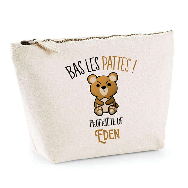 Trousse pochette de rangement maquillage Fête des Mères Mamie Famille Idée Cadeau anniversaire Noël Travail Boulot Métier Départ Retraite Collègue Femme