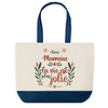 Sac Fête des Mères Mamie Famille Idée Cadeau anniversaire Noël Travail Boulot Métier Départ Retraite Collègue Femme cabas shopping plage