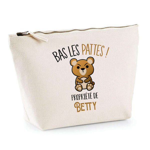 Trousse pochette de rangement maquillage Fête des Mères Mamie Famille Idée Cadeau anniversaire Noël Travail Boulot Métier Départ Retraite Collègue Femme