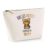 Trousse pochette de rangement maquillage Fête des Mères Mamie Famille Idée Cadeau anniversaire Noël Travail Boulot Métier Départ Retraite Collègue Femme