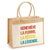 Sac Fête des Mères Mamie MAman Soeur Femme Famille Idée Cadeau anniversaire Noël Travail Boulot Métier Départ Retraite Collègue Femme cabas shopping plage