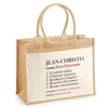 Sac Fête des Pères Papa Papi Frère Homme Famille Idée Cadeau anniversaire Noël Travail Boulot Métier Départ Retraite Collègue cabas 