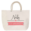 Sac Fête des Mères Mamie Famille Idée Cadeau anniversaire Noël Travail Boulot Métier Départ Retraite Collègue Femme cabas shopping plage