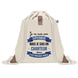 Sac à dos avec pochette Chanteur Superman