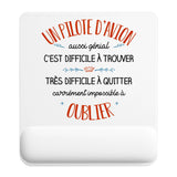Tapis de souris ergonomique avec repose-poignet, accessoire bureau pour femme et homme, fête des pères, cadeau pas cher, idée cadeau fête des mères, secret santa, départ à la retraite, télétravail et gaming