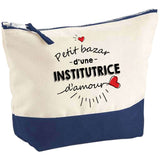 Pochette Trousse Fête des Mères Fêtes des Pères Mamie Papi Famille Idée Cadeau anniversaire Noël Travail Boulot Métier Départ Retraite Collègue Femme Homme