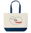 Sac de shopping bleu Mémé Irremplaçable