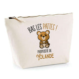 Trousse pochette de rangement maquillage Fête des Mères Mamie Famille Idée Cadeau anniversaire Noël Travail Boulot Métier Départ Retraite Collègue Femme