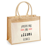 Sac Fête des Mères Mamie Famille Idée Cadeau anniversaire Noël Travail Boulot Métier Départ Retraite Collègue Femme cabas shopping plage Homme Papa Papi Pères Frère