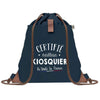 Sac à dos Bleu avec pochette Certifié meilleur Kiosquier