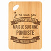 Planche bambou gravée personnalisée femme idée cadeau Fête des Mères apéro 30×20 prénom cuisine plateau fromage anniversaire noel maman mamie