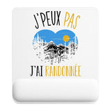Tapis de souris ergonomique avec repose-poignet, accessoire bureau pour femme et homme, fête des pères, cadeau pas cher, idée cadeau fête des mères, secret santa, départ à la retraite, télétravail et gaming