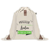 Sac à dos avec pochette Meilleur Loulou de tous les temps