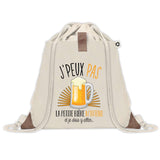Sac à dos avec pochette J'peux pas Petite Bière