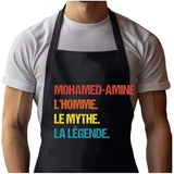 Cadeau Cuisinier cuisinière mère maman papa père mamie papi Vêtement Blouse de protection Barbecue Jardinage Tablier de Travail Tâches ménagères 