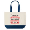 Sac de shopping bleu Fonctionnaire Superwoman