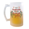 Chope de bière personnalisé, idée cadeau pour maman, femme ou collègue. Parfait pour Noël, anniversaire, fête des mères ou Secret Santa.