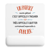 Tapis de souris ergonomique avec repose-poignet, accessoire bureau pour femme et homme, fête des pères, cadeau pas cher, idée cadeau fête des mères, secret santa, départ à la retraite, télétravail et gaming
