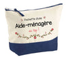 Pochette Trousse Fête des Mères Fêtes des Pères Mamie Papi Famille Idée Cadeau anniversaire Noël Travail Boulot Métier Départ Retraite Collègue Femme Homme