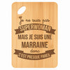 Planche bambou gravée personnalisée femme idée cadeau Fête des Mères apéro 30×20 prénom cuisine plateau fromage anniversaire noel maman mamie