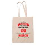 Sac Tote Bag Fête des Mères Fêtes des Pères Mamie Papi Famille Idée Cadeau anniversaire Noël Travail Boulot Métier Départ Retraite Collègue Femme Homme