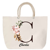 Sac Fête des Mères Mamie Famille Idée Cadeau anniversaire Noël Travail Boulot Métier Départ Retraite Collègue Femme cabas shopping plage