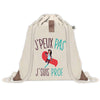 Sac à dos avec pochette J'peux pas Prof