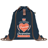 sac a dos femme bleu coton recycle avec pochette cadeau original pour collegue amie prof ou soeur idee cadeau femme noel anniversaire secret santa ou depart a la retraite sac pratique chic et ecoresponsable design breton elegant