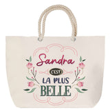 Sac Fête des Mères Mamie Famille Idée Cadeau anniversaire Noël Travail Boulot Métier Départ Retraite Collègue Femme cabas shopping plage