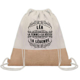 Sac Fête des Mères Mamie Maman Cadeau anniversaire Noël Travail Métier Départ Retraite Collègue Femme cabas shopping plage