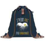 sac a dos bleu coton recycle avec pochette idee cadeau originale pour collegue ami prof ou membre de la famille cadeau mixte noel anniversaire secret santa ou depart au travail sac leger pratique et ecologique design breton moderne