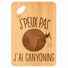 Planche bambou gravée personnalisée femme homme idée cadeau Fête des Mères Fête des Pères apéro papa maman prénom cuisine plateau fromage