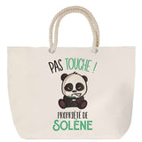 Sac Fête des Mères Mamie Famille Idée Cadeau anniversaire Noël Travail Boulot Métier Départ Retraite Collègue Femme cabas shopping plage