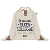Sac à dos avec pochette Yaël Super Collègue