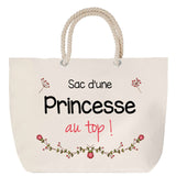 Sac Fête des Mères Mamie Famille Idée Cadeau anniversaire Noël Travail Boulot Métier Départ Retraite Collègue Femme cabas shopping plage