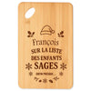 Planche à découper cadeau Noël famille amis papa maman mamie papi, idée cadeau apéro et cuisine, Secret Santa