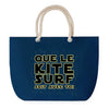 Sac de plage Bleu anse corde Kitesurf soit avec toi