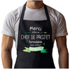 Cadeau Cuisinier cuisinière mère maman papa père mamie papi Vêtement Blouse de protection Barbecue Jardinage Tablier de Travail Tâches ménagères 
