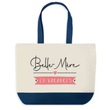 Sac de shopping bleu Belle-Mère en Vacances