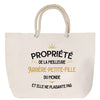 Sac Fête des Mères Mamie Famille Idée Cadeau anniversaire Noël Travail Boulot Métier Départ Retraite Collègue Femme cabas shopping plage