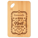 Planche à découper cadeau Noël famille amis papa maman mamie papi, idée cadeau apéro et cuisine, Secret Santa