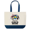 Sac de shopping bleu Super Clerc de Notaire