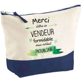 Pochette Trousse Fête des Mères Fêtes des Pères Mamie Papi Famille Idée Cadeau anniversaire Noël Travail Boulot Métier Départ Retraite Collègue Femme Homme