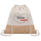 Sac Fête des Mères Mamie Maman Cadeau anniversaire Noël Travail Métier Départ Retraite Collègue Femme cabas shopping plage