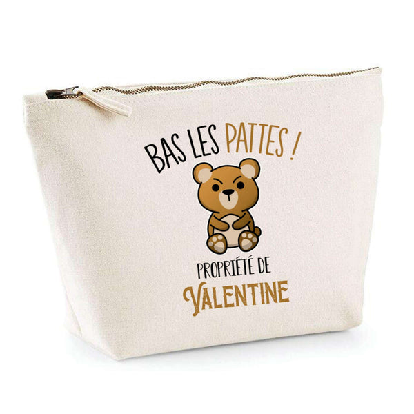 Trousse pochette de rangement maquillage Fête des Mères Mamie Famille Idée Cadeau anniversaire Noël Travail Boulot Métier Départ Retraite Collègue Femme