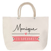 Sac Fête des Mères Mamie Famille Idée Cadeau anniversaire Noël Travail Boulot Métier Départ Retraite Collègue Femme cabas shopping plage