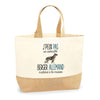 Sac Jute Fête des Mères Fêtes des Pères Mamie Papi Famille Idée Cadeau anniversaire Noël Travail Boulot Métier Départ Retraite Collègue Femme Homme