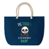 Sac de plage Bleu anse corde AVS Pas Touche Panda Femme